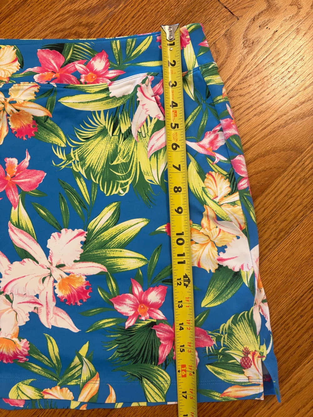 Tommy Bahama IslandZone Tropical Floral Golf Tennis Skort Set, size Large - Picture 10 of 16